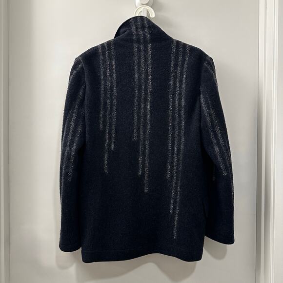 Alexander McQueen FW11 Runway Wool-Mohair Blazer Navy S - Picture 4 of 12